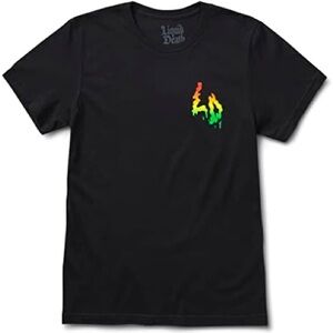 Liquid Death hydrate or die skull tee